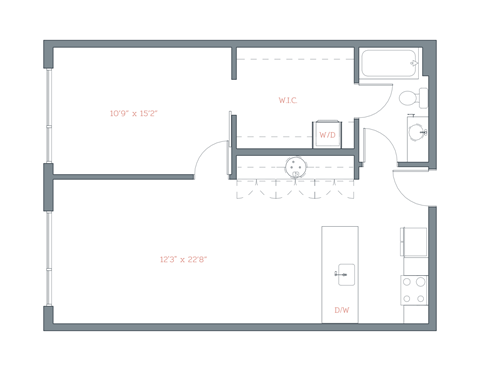 1 Chestnut St. Studio-2 Beds Apartment for Rent - Photo Gallery 18
